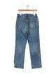 Khaite High-Rise Straight Leg Jeans