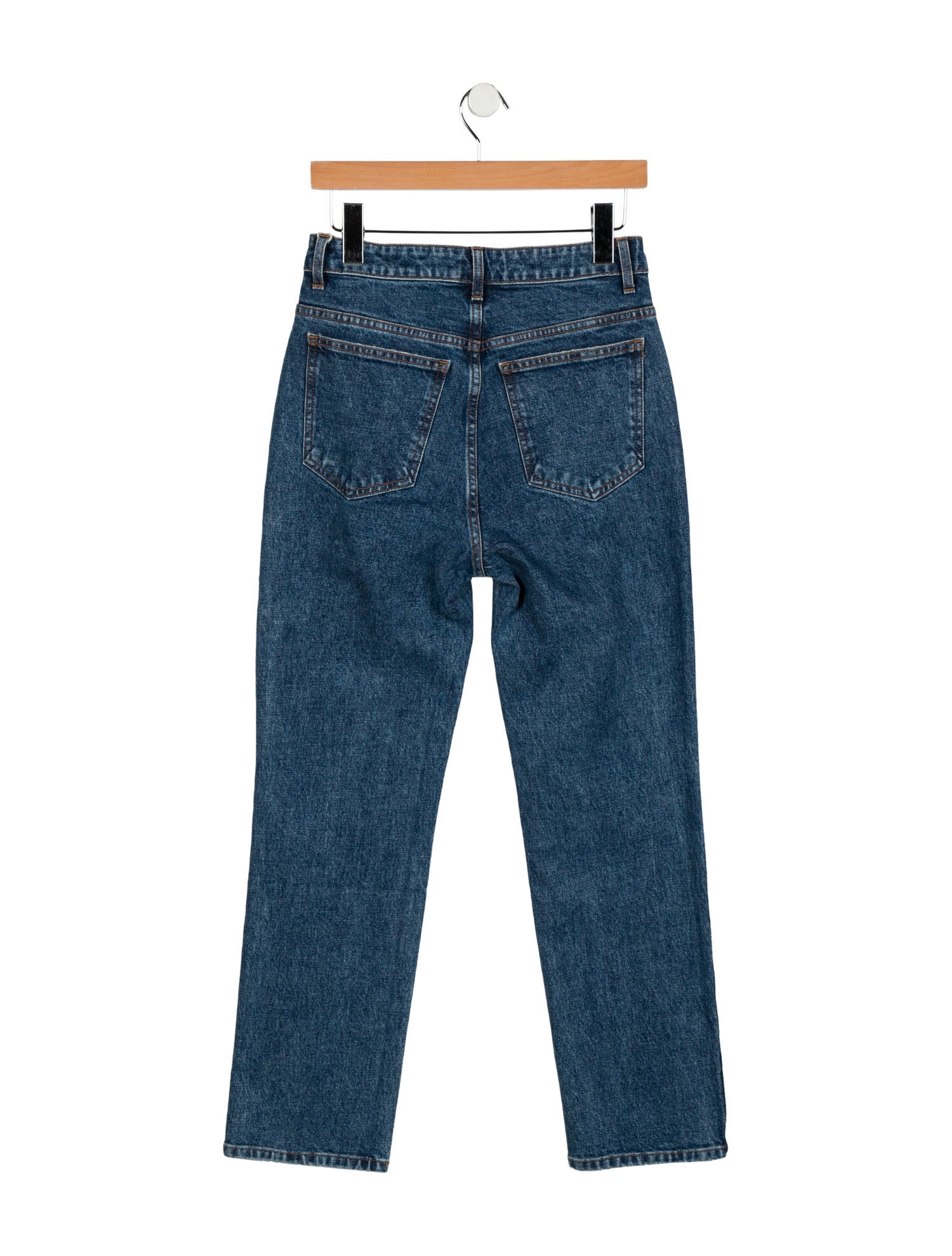 Khaite High-Rise Straight Leg Jeans w/ Tags