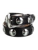 Khaite Leather Studded Accents Belt