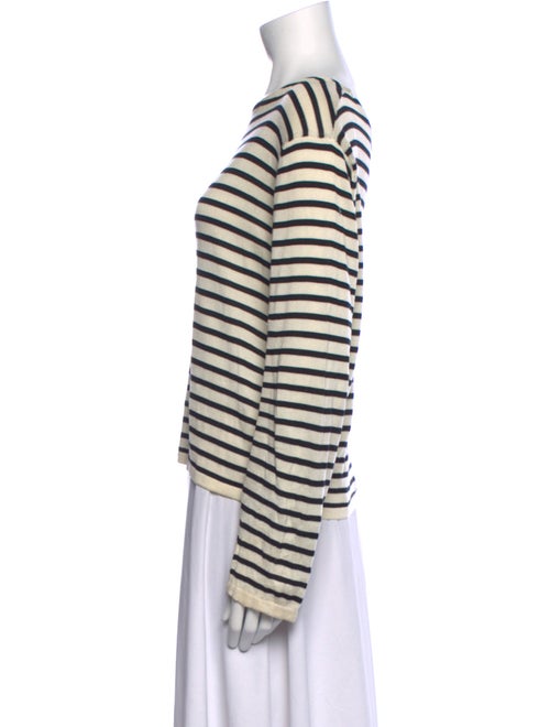 Khaite Silk Striped Top