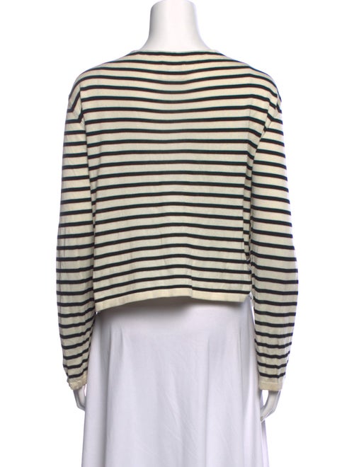 Khaite Silk Striped Top