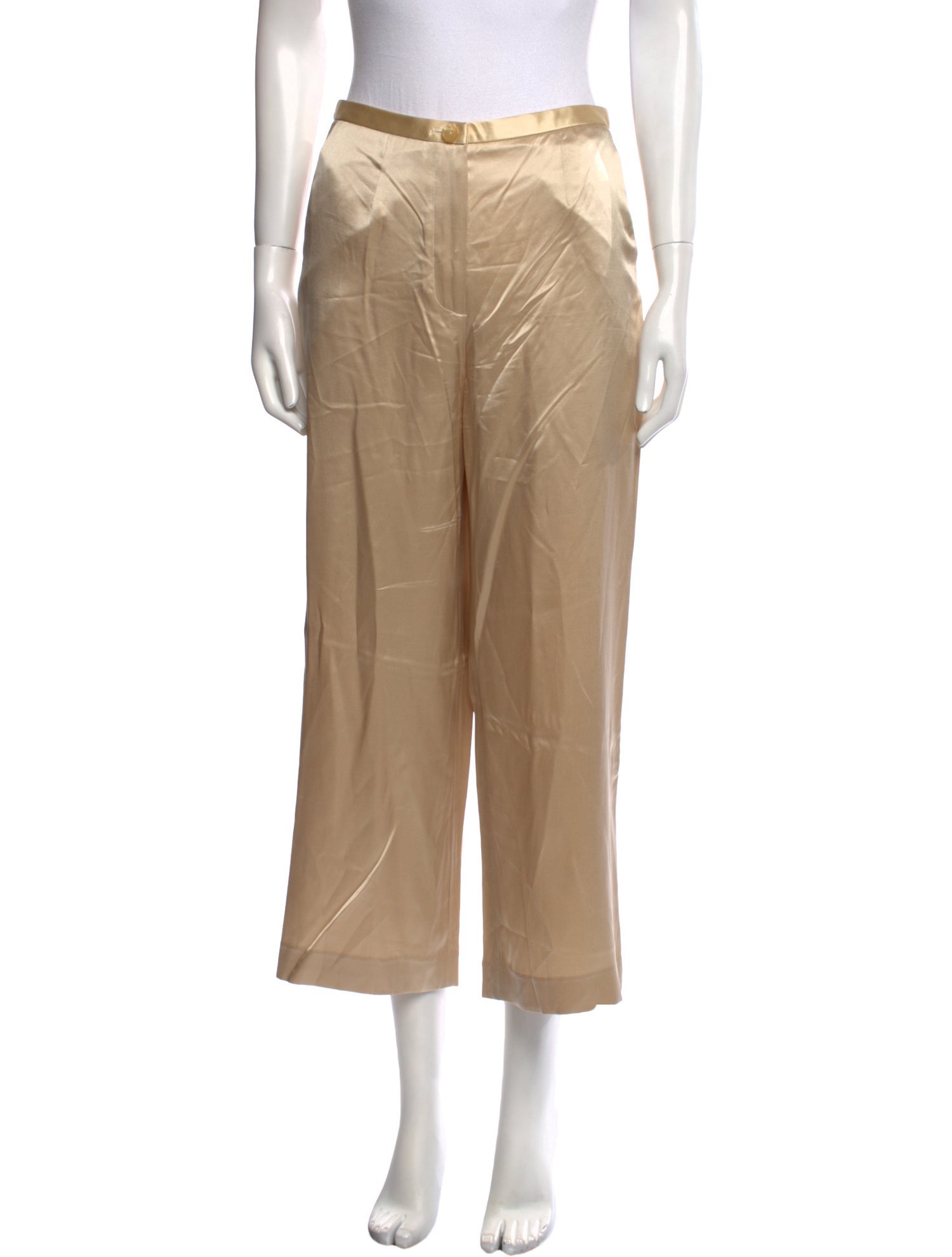 Khaite Silk Wide Leg Pants