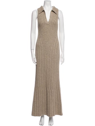 Khaite Cashmere Long Dress