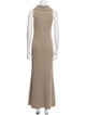 Khaite Cashmere Long Dress