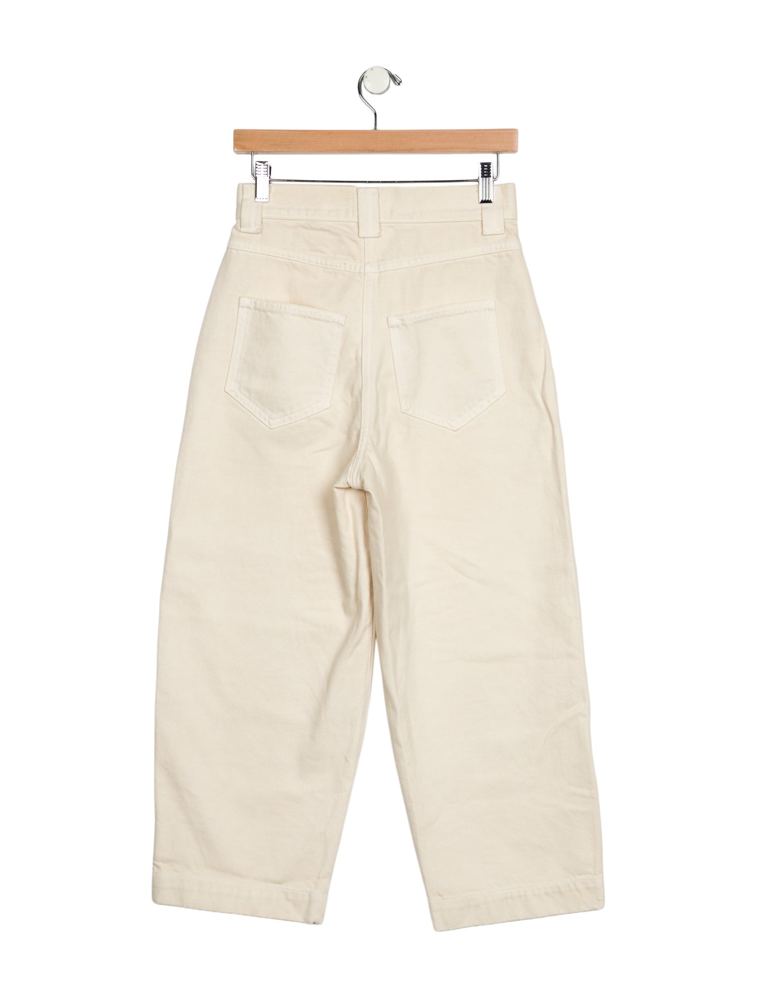 Khaite High-Rise Wide Leg Jeans