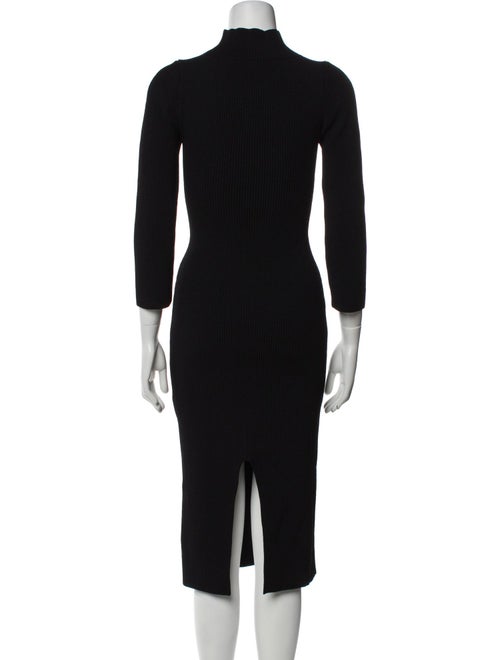 Khaite Turtleneck Midi Length Dress