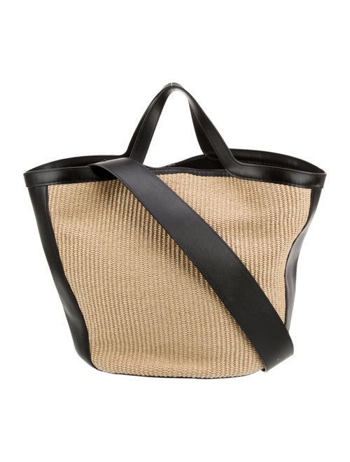 Khaite Raffia Bucket Bag