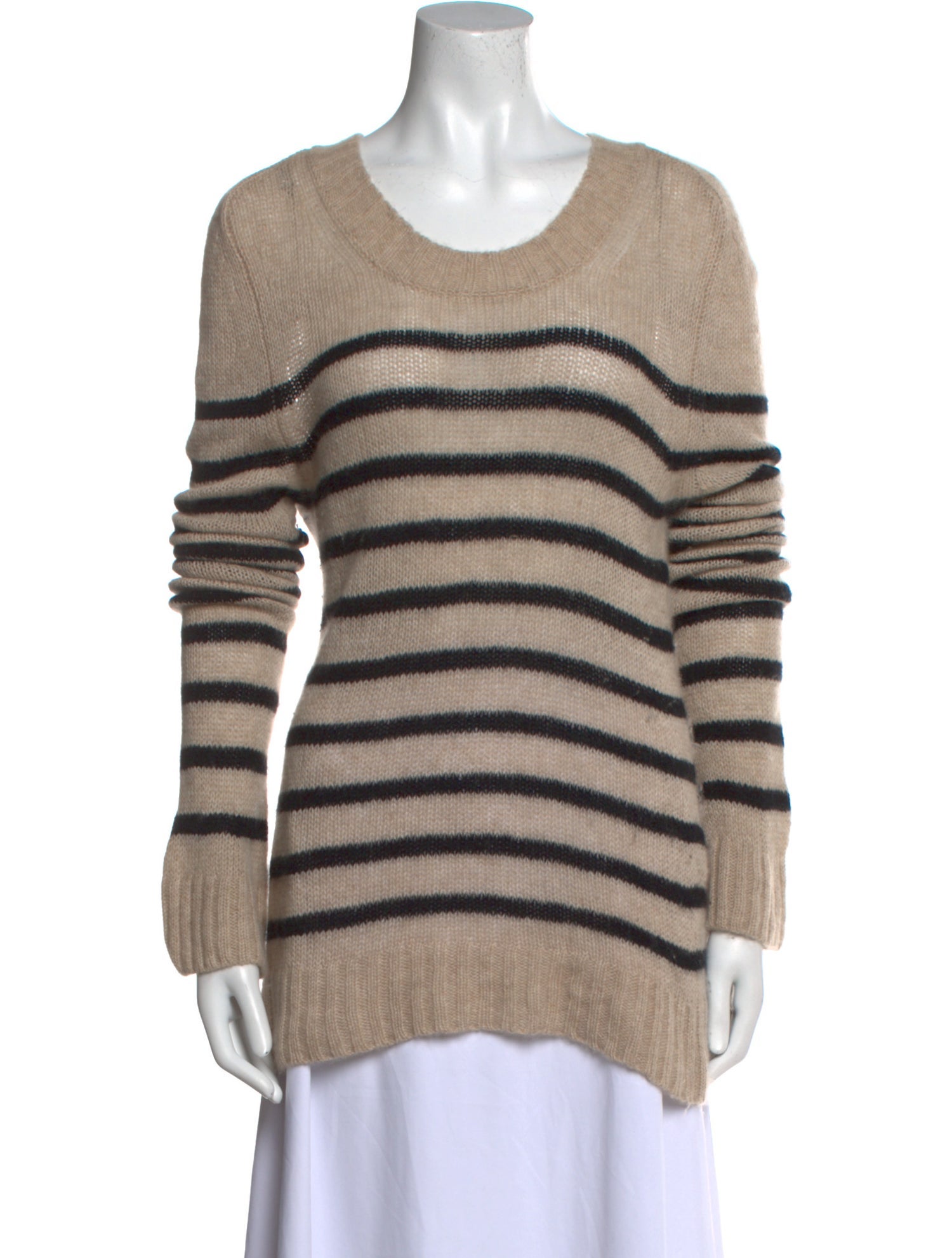 Khaite Cashmere Striped Sweater