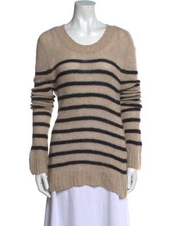 Khaite Cashmere Striped Sweater