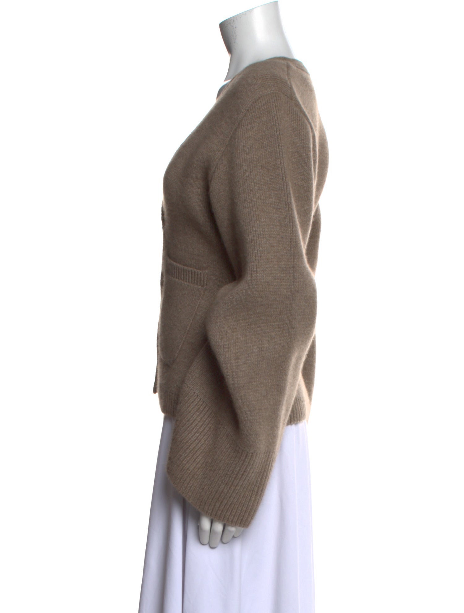Khaite Cashmere V-Neck Sweater