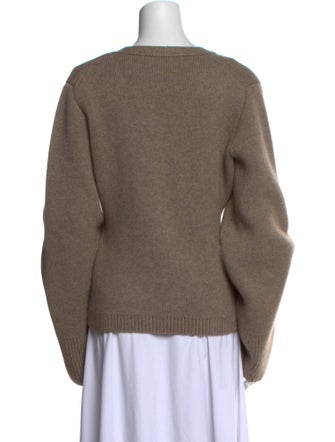 Khaite Cashmere V-Neck Sweater
