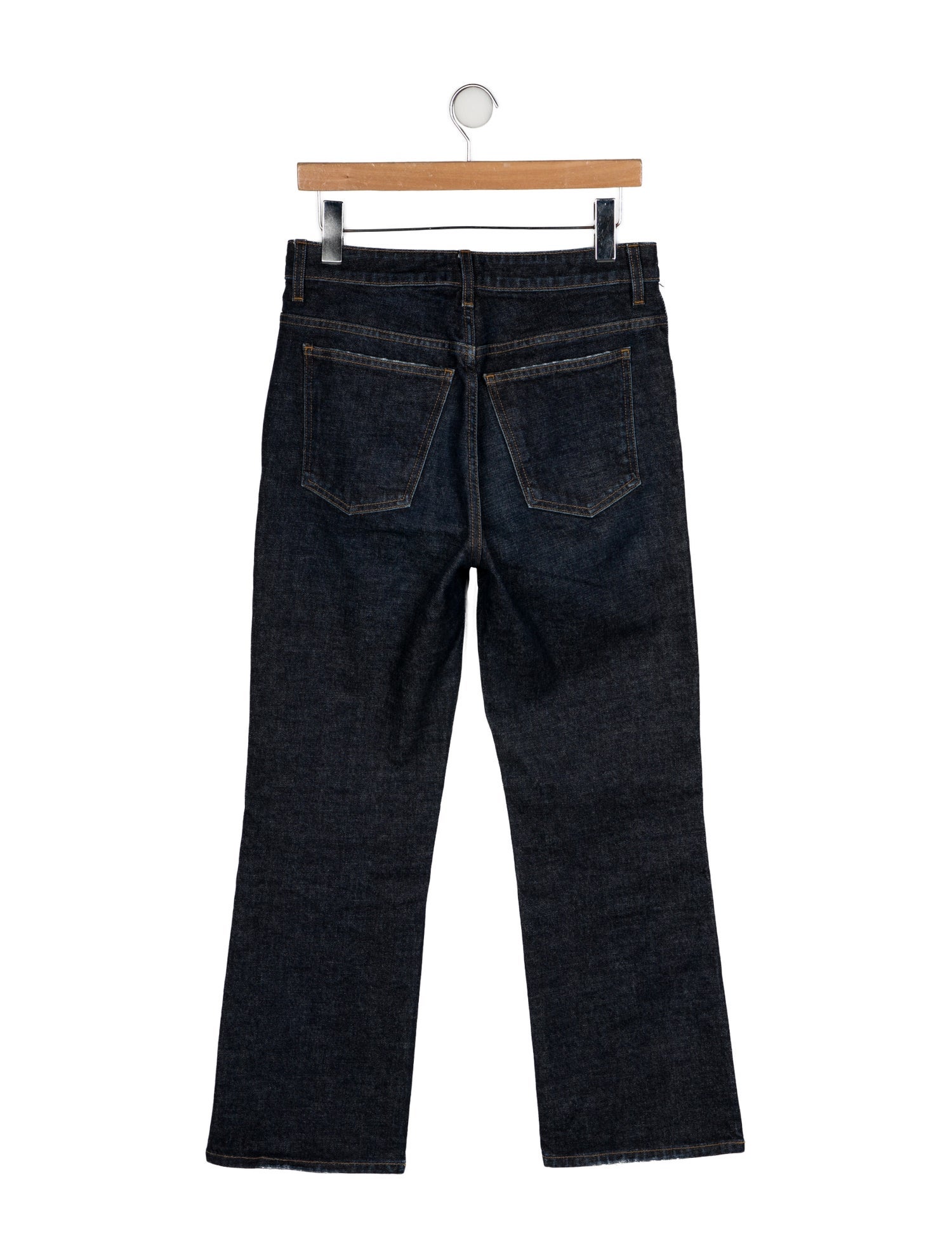 Khaite High-Rise Wide Leg Jeans