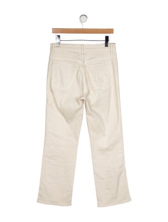 Khaite High-Rise Wide Leg Jeans