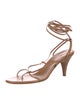 Khaite Leather Sandals
