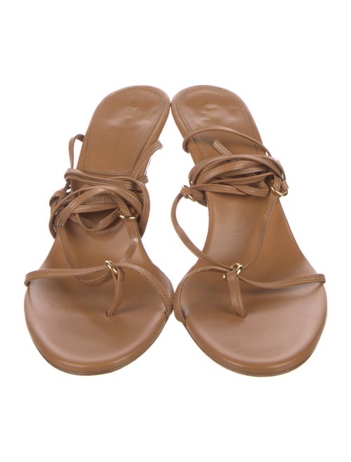 Khaite Leather Sandals