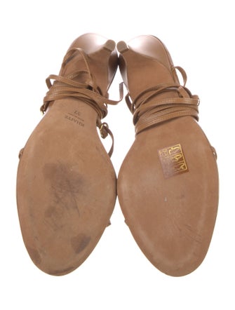 Khaite Leather Sandals