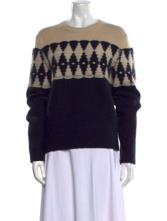 Khaite Cashmere Striped Sweater