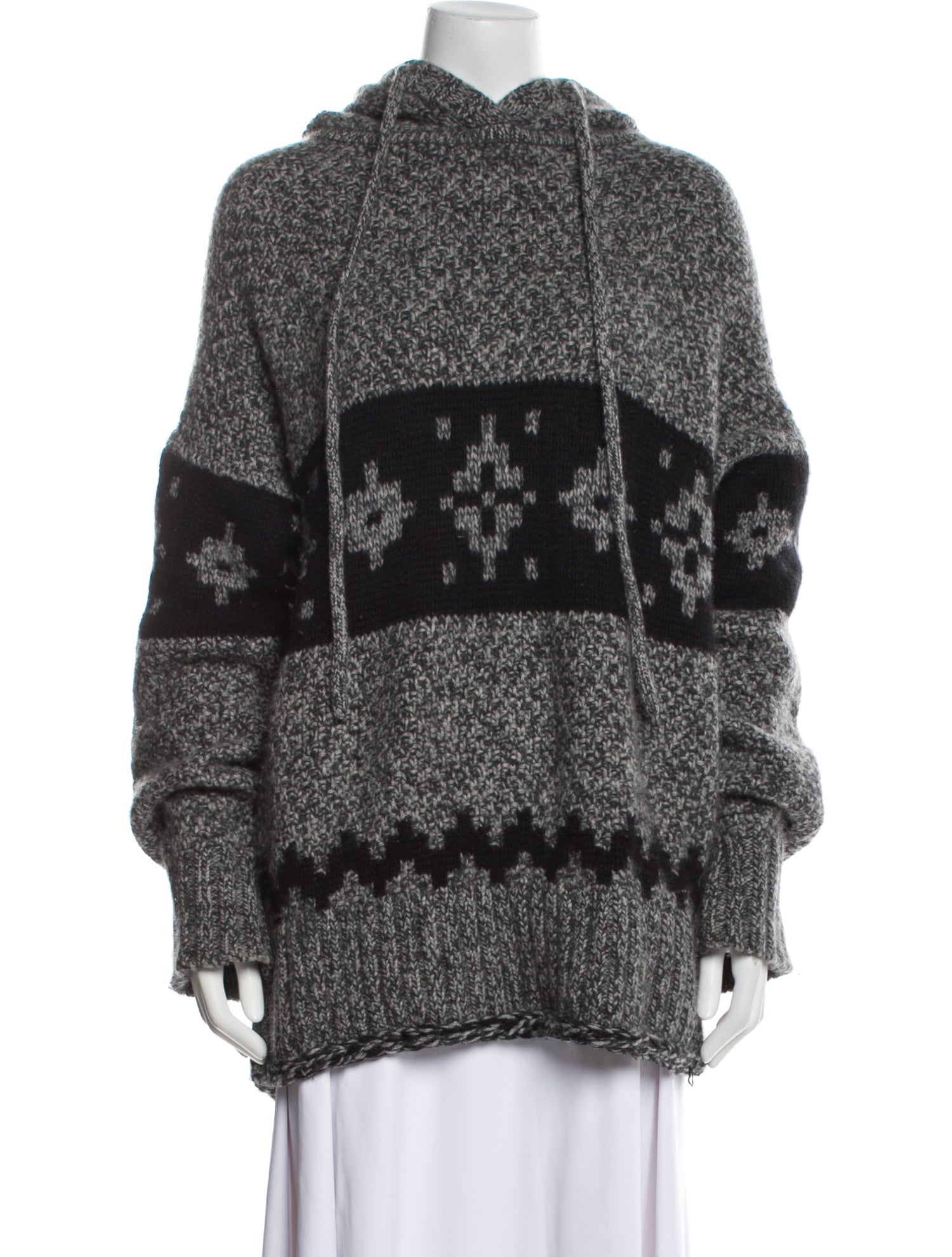 Khaite Cashmere Printed Sweater