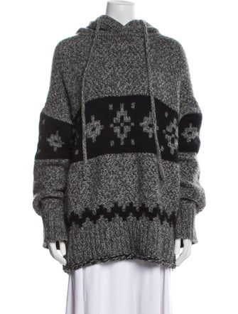 Khaite Cashmere Printed Sweater