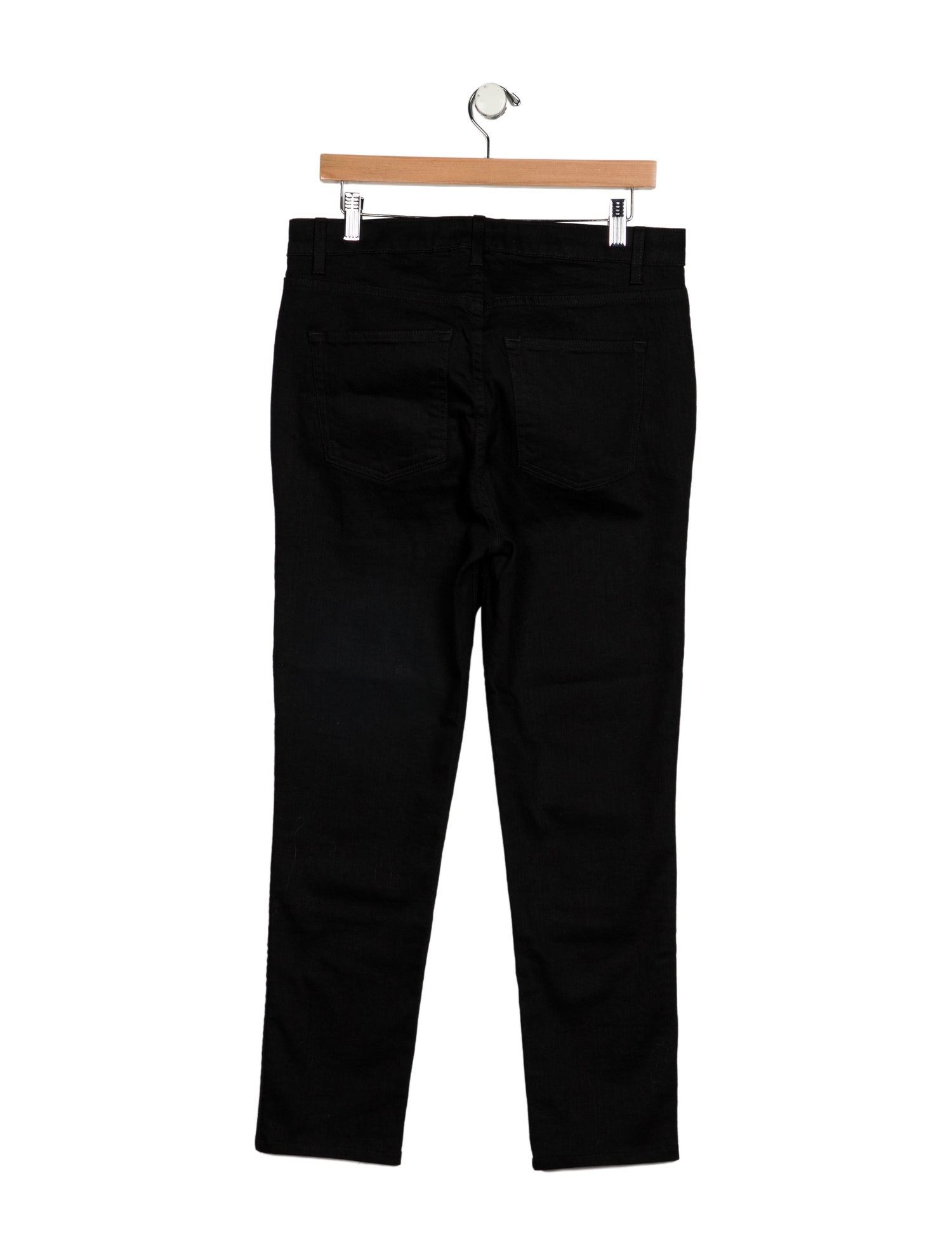 Khaite High-Rise Straight Leg Jeans