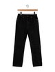 Khaite Mid-Rise Straight Leg Jeans