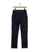 Khaite High-Rise Straight Leg Jeans