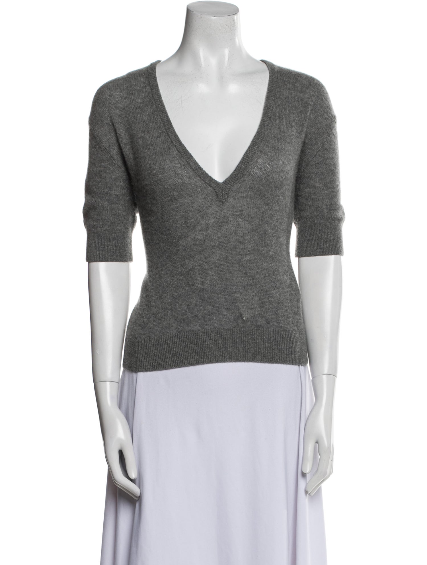 Khaite Cashmere V-Neck Sweater