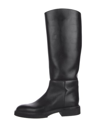 Khaite Leather Riding Boots