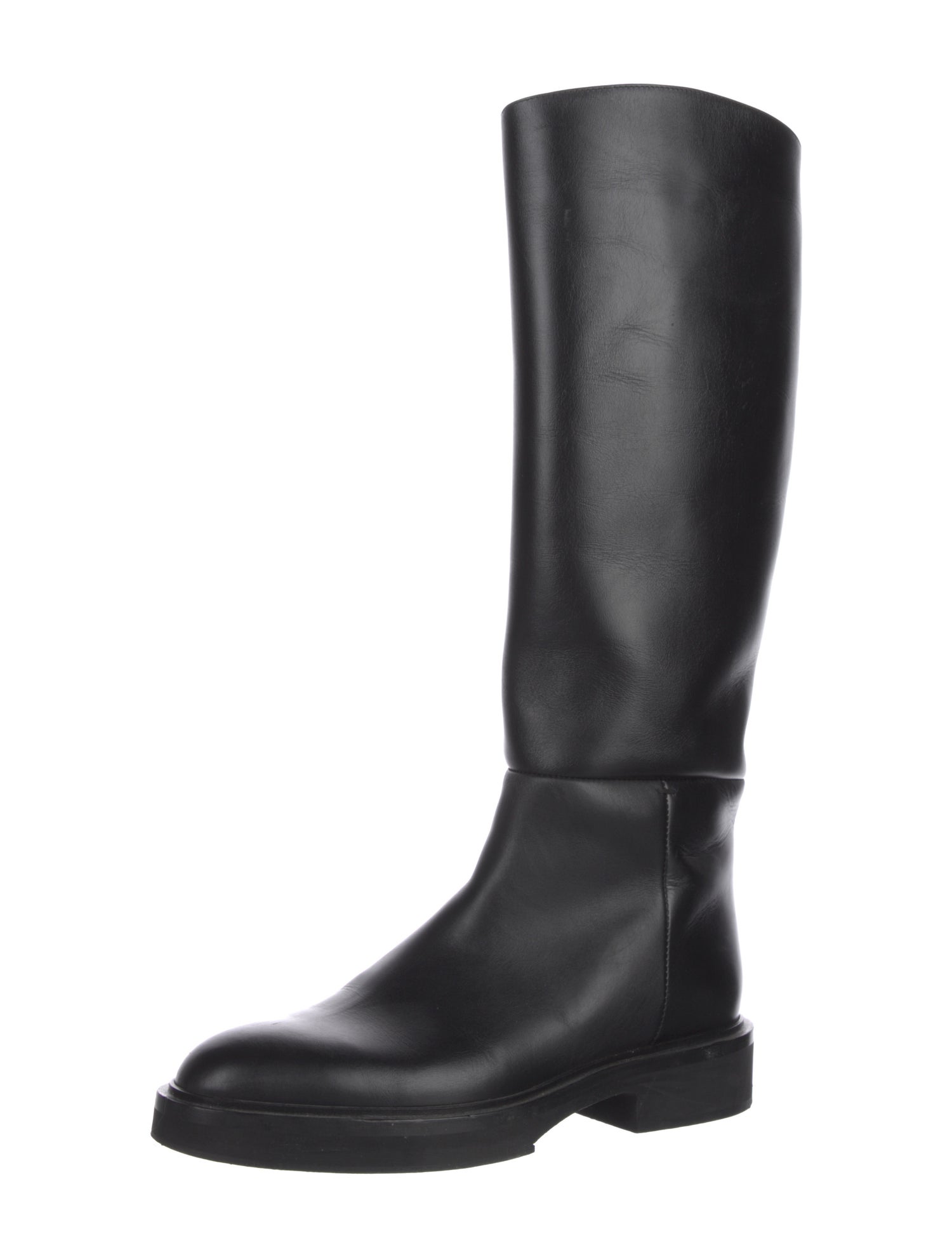 Khaite Leather Riding Boots