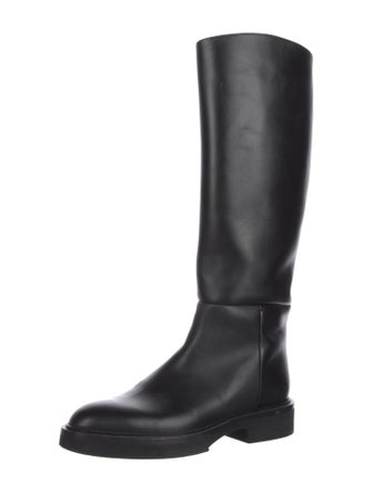 Khaite Leather Riding Boots