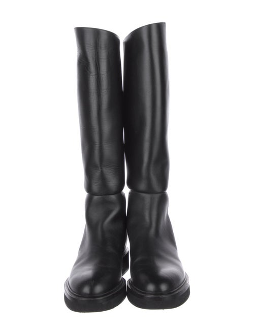 Khaite Leather Riding Boots