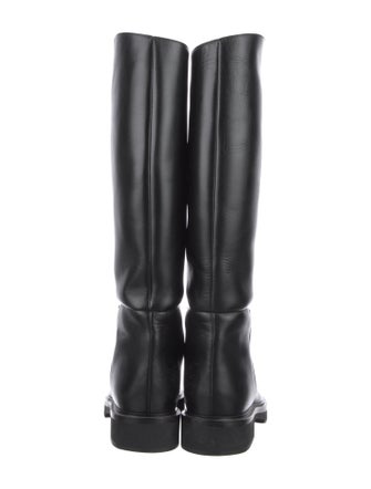 Khaite Leather Riding Boots