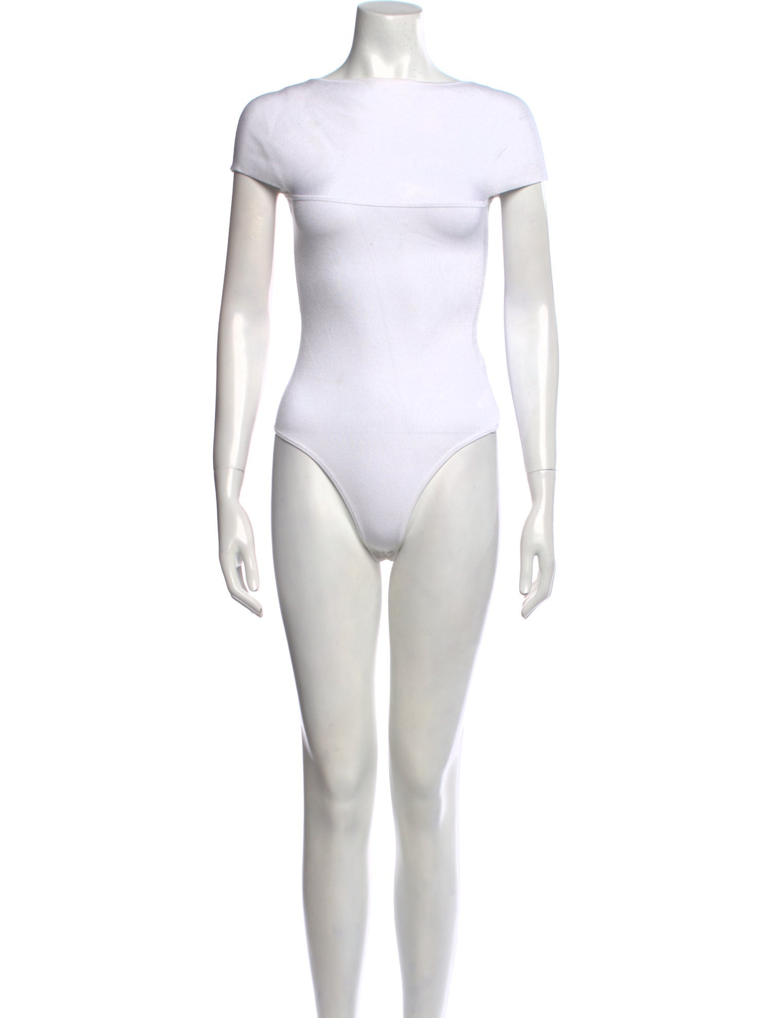 Khaite Scoop Neck Short Sleeve Bodysuit