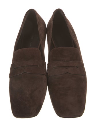 Khaite Suede Loafers
