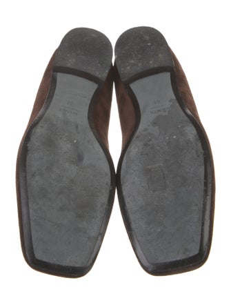 Khaite Suede Loafers