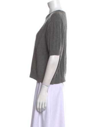 Khaite Cashmere Scoop Neck Sweater