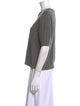 Khaite Cashmere Scoop Neck Sweater