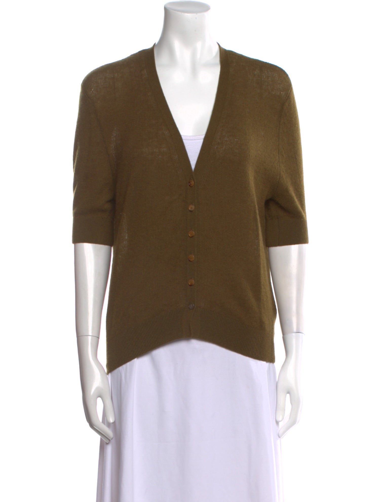 Khaite Cashmere V-Neck Sweater