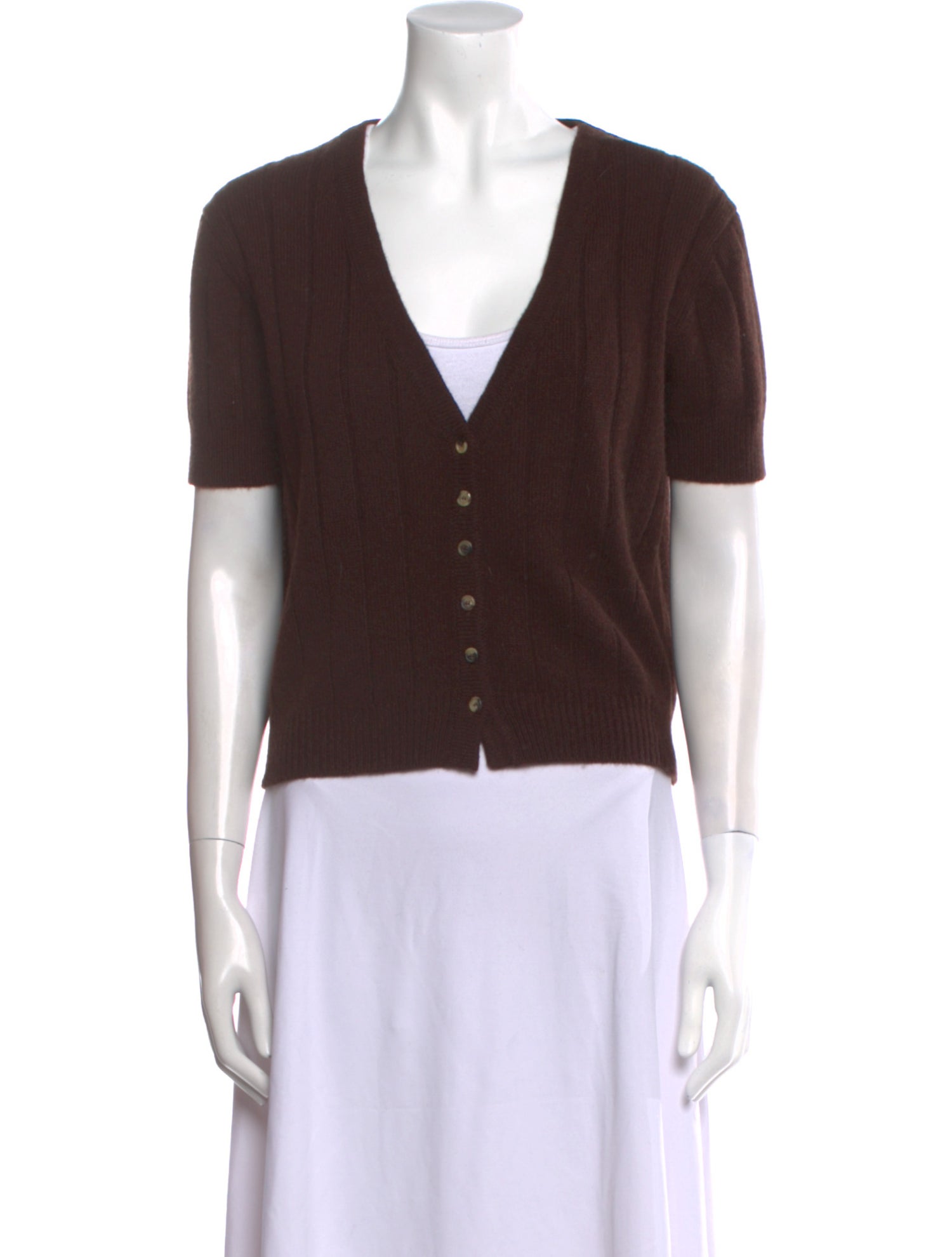 Khaite Cashmere V-Neck Sweater