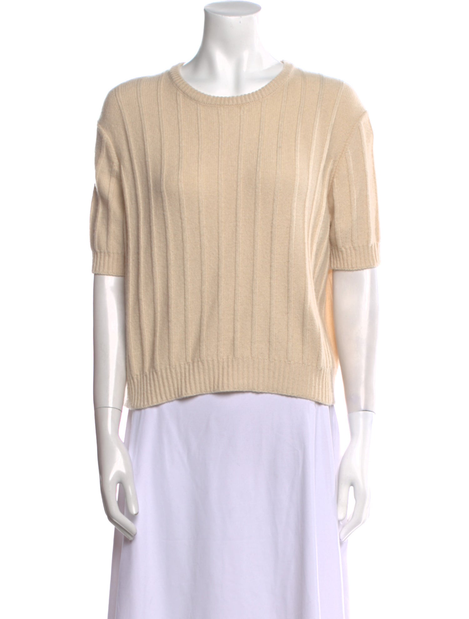 Khaite Cashmere Scoop Neck Sweater