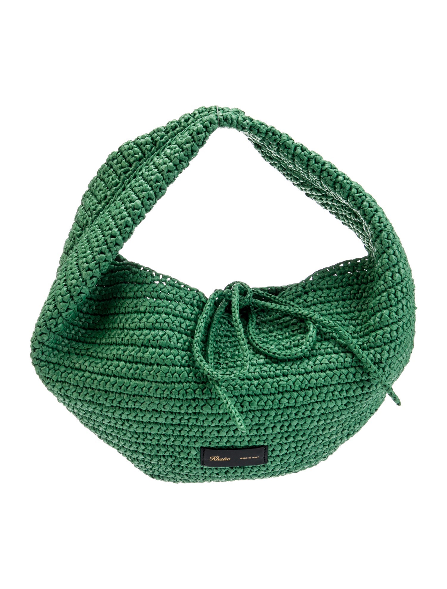 Khaite Raffia Top Handle Bag