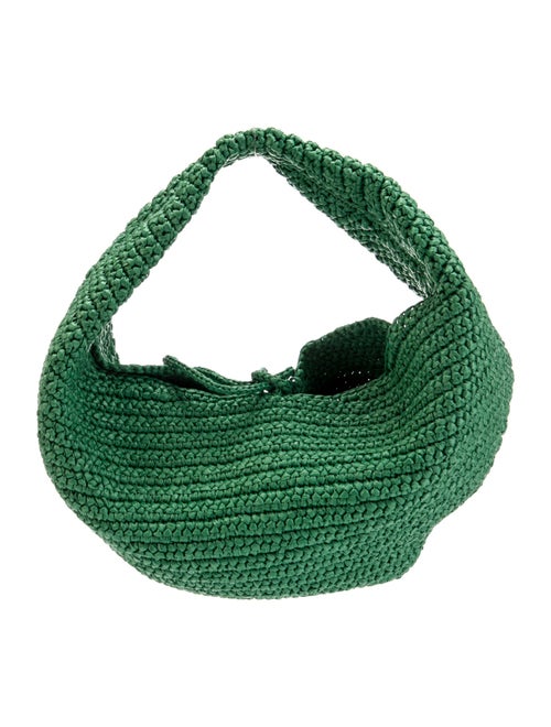 Khaite Raffia Top Handle Bag