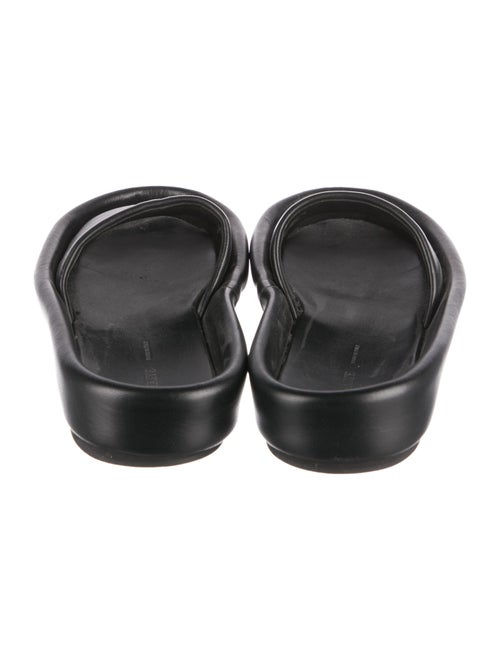 Khaite Leather Slides