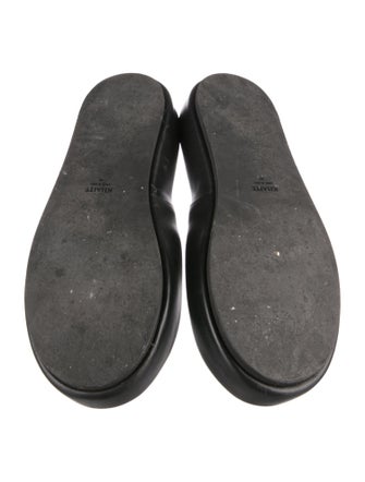 Khaite Leather Slides