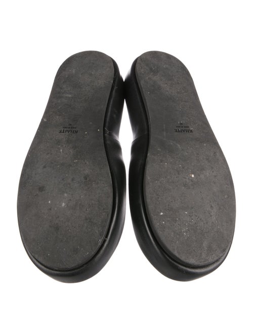 Khaite Leather Slides
