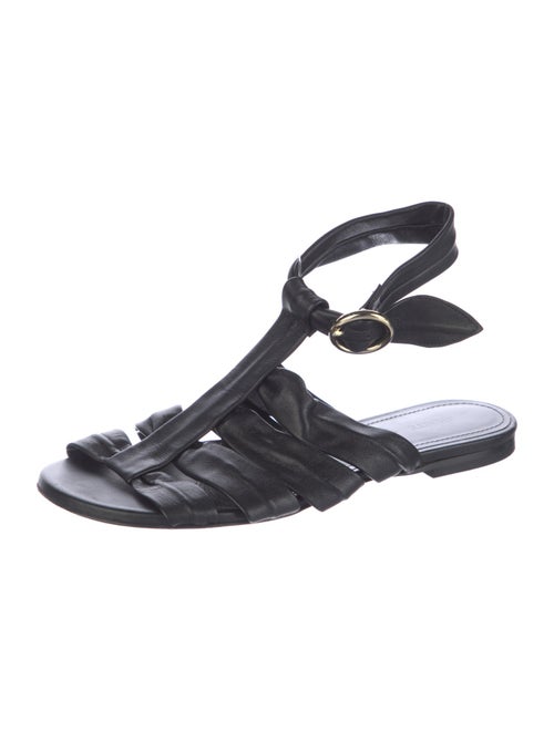 Khaite Leather Gladiator Sandals