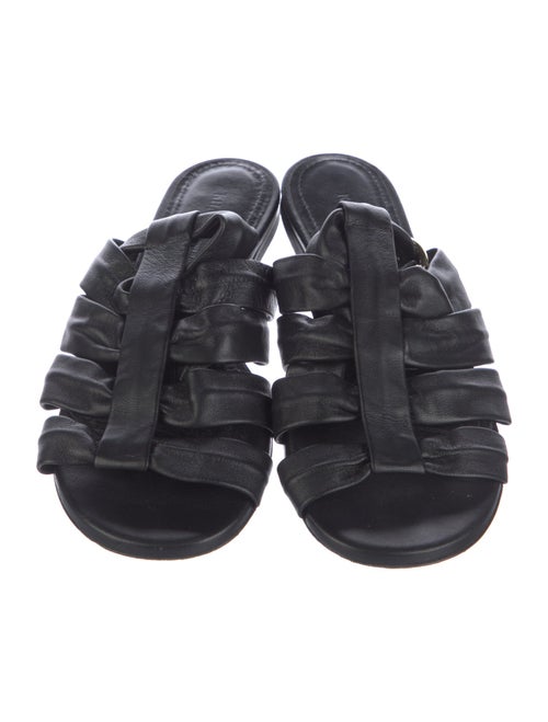 Khaite Leather Gladiator Sandals