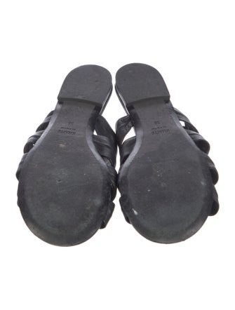 Khaite Leather Gladiator Sandals