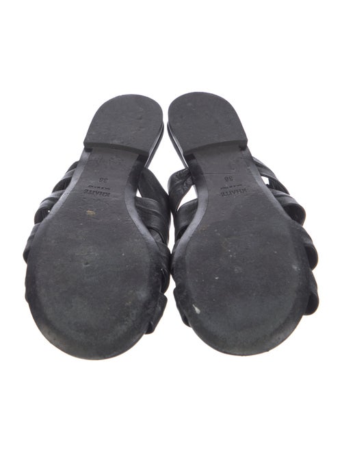 Khaite Leather Gladiator Sandals