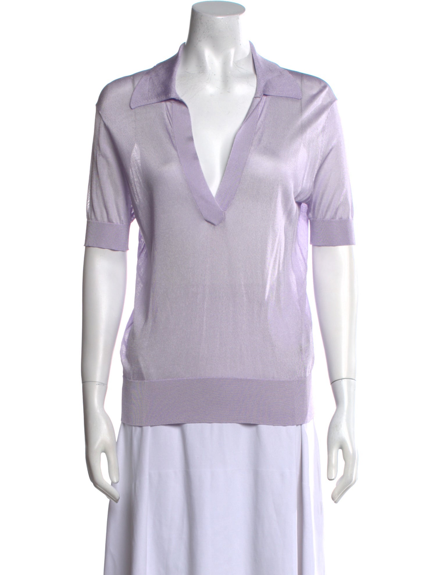 Khaite Cashmere Short Sleeve Polo w/ Tags